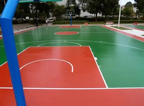 林芝球场地面翻新,裂缝修重要性